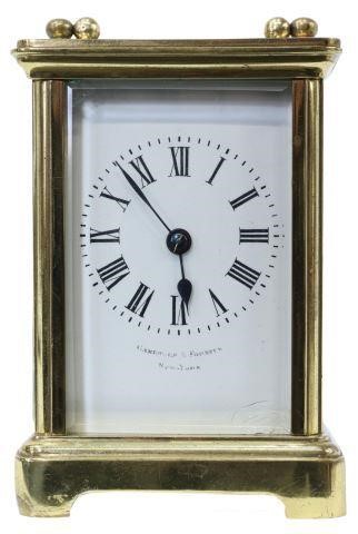 FRENCH CARRIAGE CLOCK RETAILED