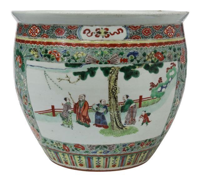 CHINESE FAMILLE VERTE PORCELAIN 3592f2