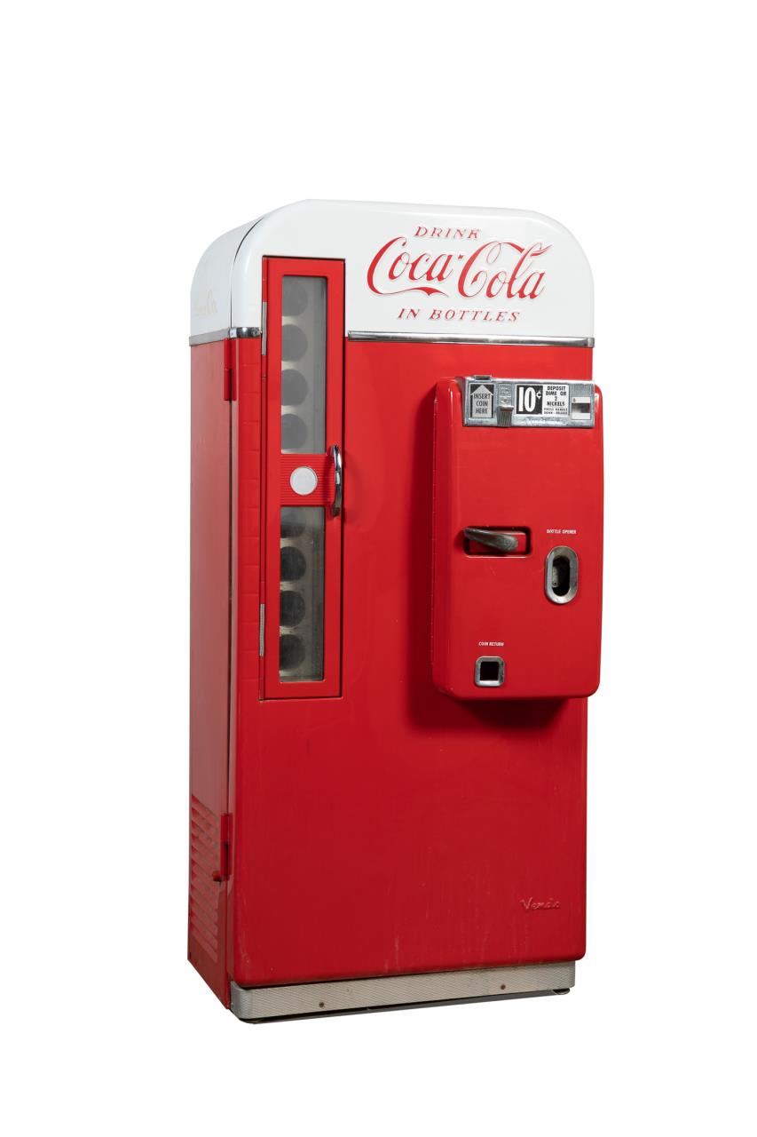 1957 COCA COLA 10 CENT VENDING MACHINE