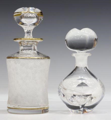 (2) ST. LOUIS CRYSTAL PERFUME SCENT