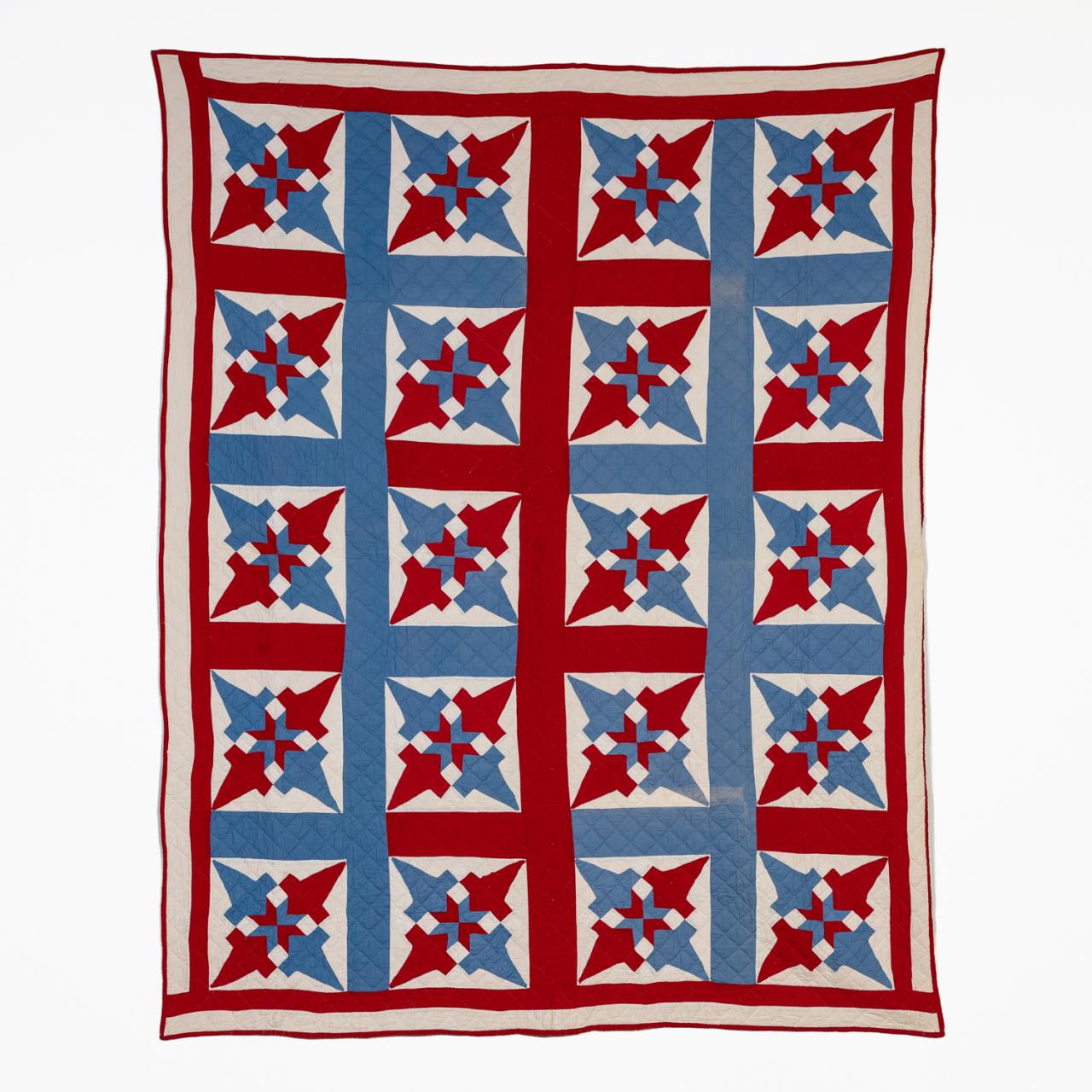 HAND QUILTED COTTON FOUR POINT 359329