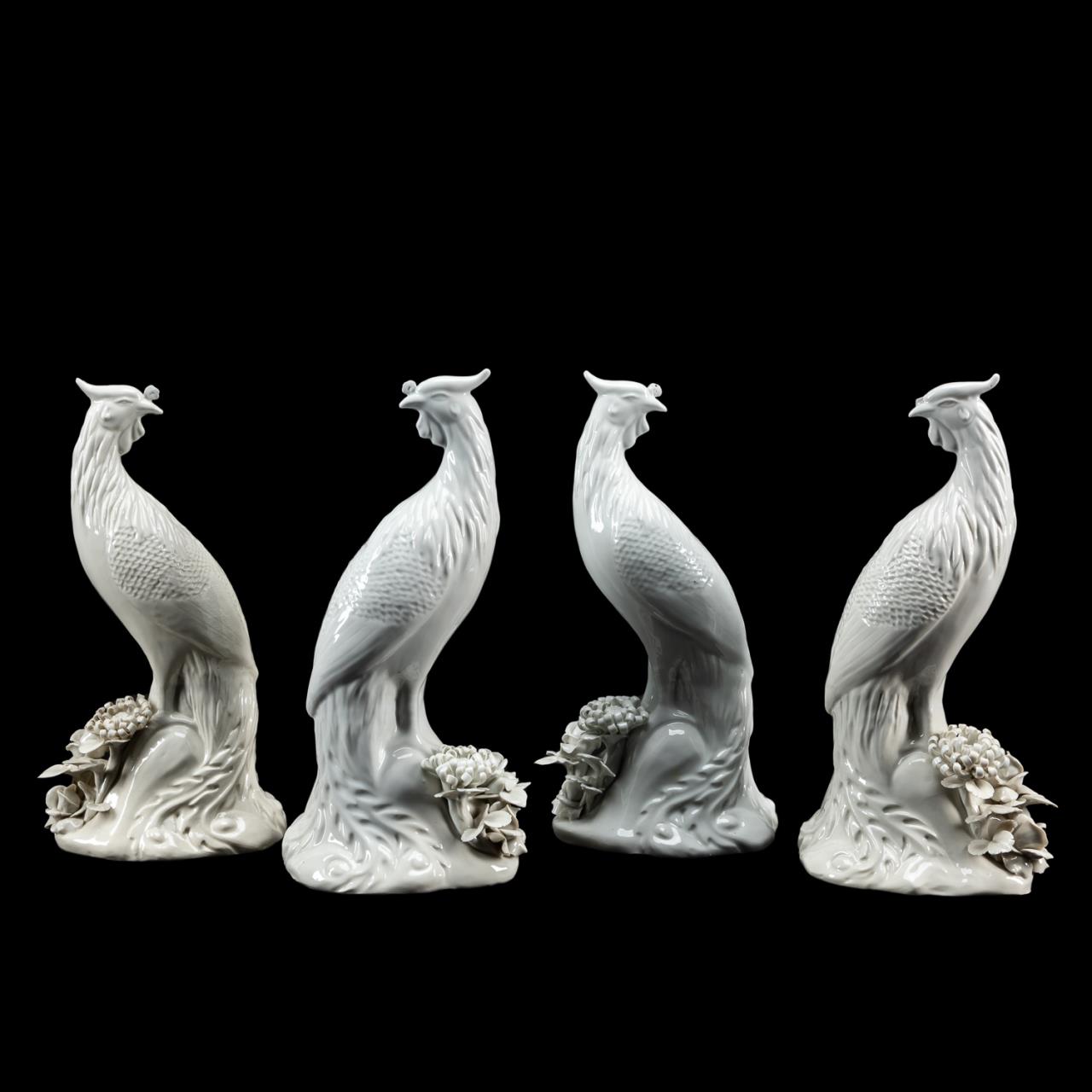 4 MAITLAND SMITH BLANC DE CHINE PHOENIXES