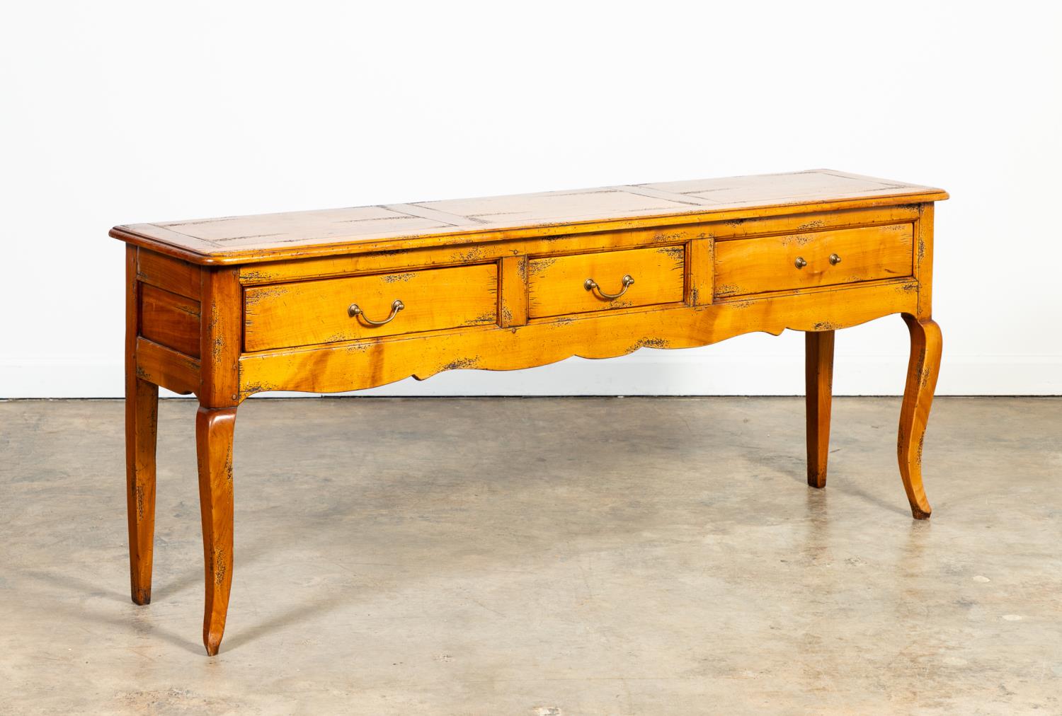 FRENCH COUNTRY STYLE PINE CONSOLE 359370