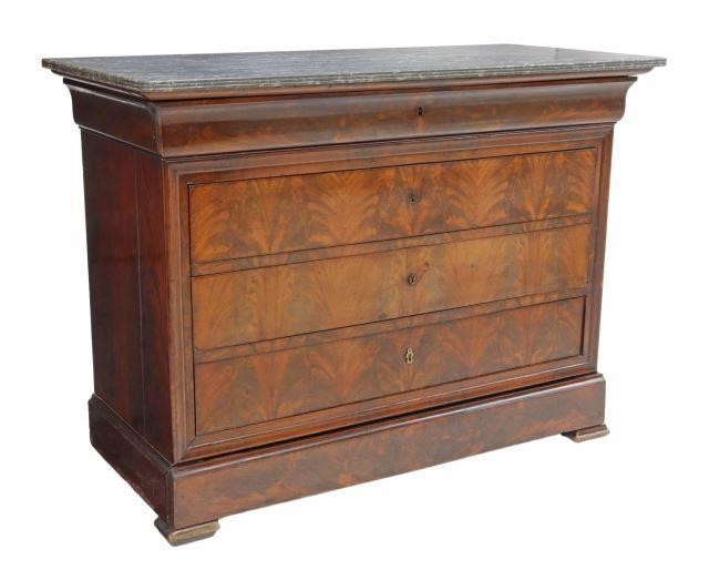 FRENCH LOUIS PHILIPPE MARBLE TOP 359413
