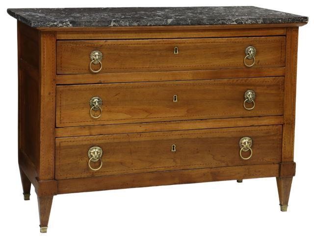 FRENCH EMPIRE STYLE MARBLE TOP 359411