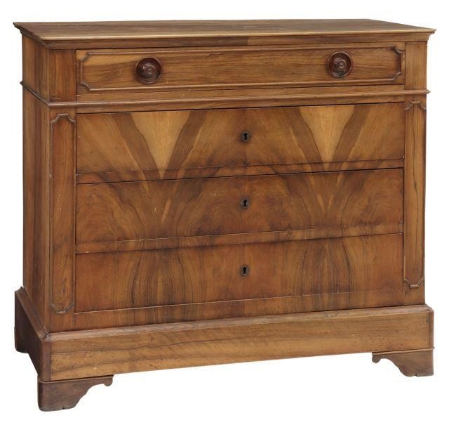 FRENCH LOUIS PHILIPPE PERIOD WALNUT