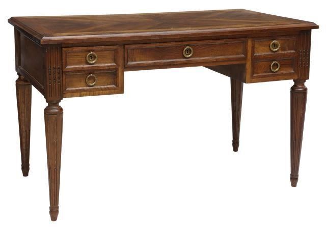 FRENCH LOUIS XVI STYLE WALNUT WRITING 3594d8