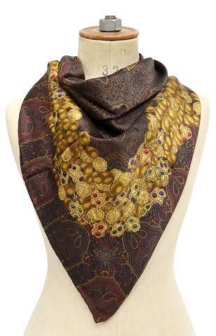 CHANEL PAISLEY JEWELRY SILK SCARFChanel 35951b