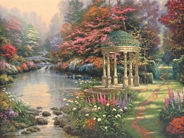 THOMAS KINKADE GARDEN OF PRAYER  359540