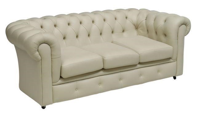ENGLISH BUTTONED LEATHER CHESTERFIELD 3595d6