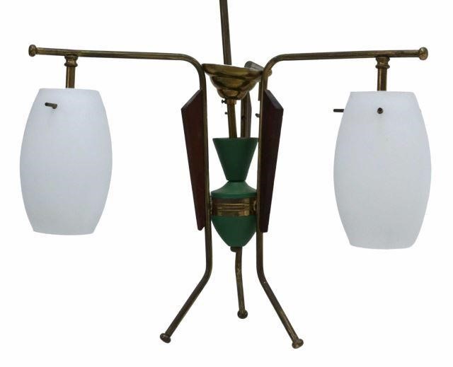 ITALIAN MID-CENTURY MODERN THREE-LIGHT