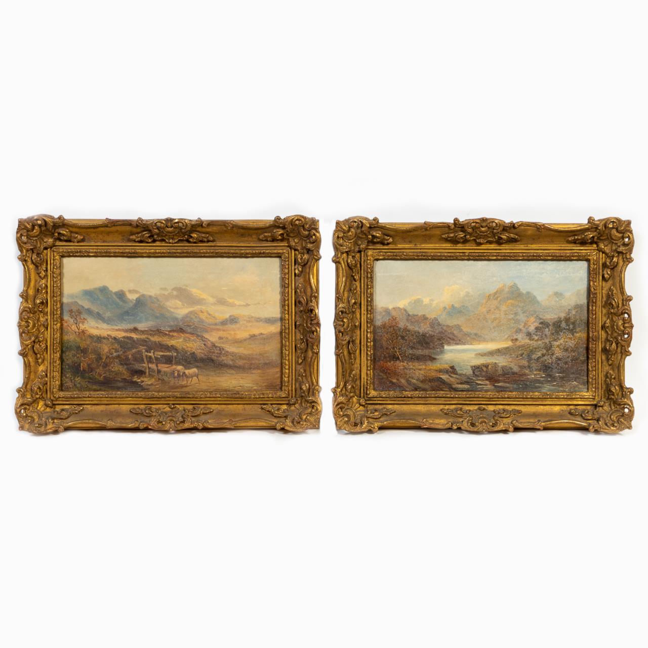 PAIR THOMAS MORRIS ASH WELSH LANDSCAPES  359640