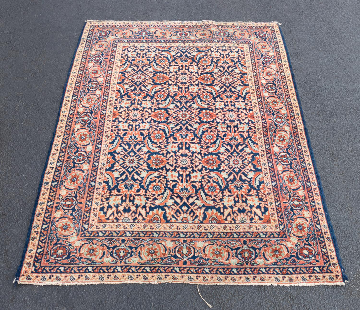 IRAN TABRIZ HAND WOVEN RUG 4 8  359662