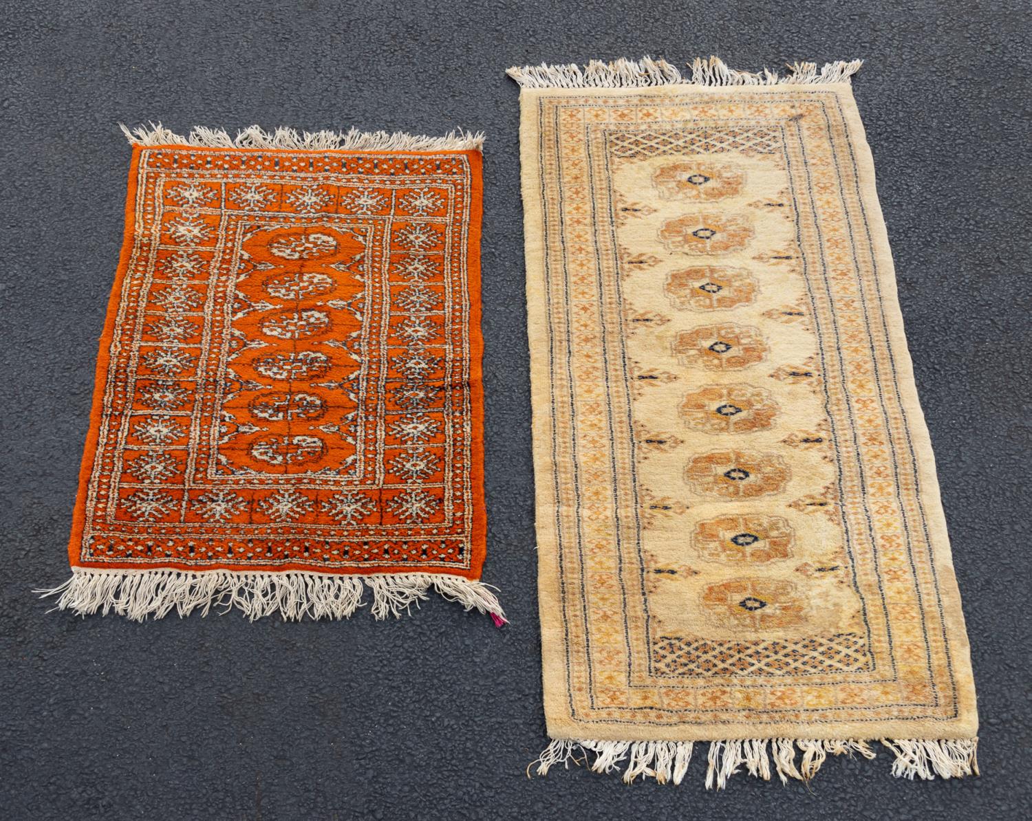 GROUP 2 SMALL BOKHARA RUGS, 2'