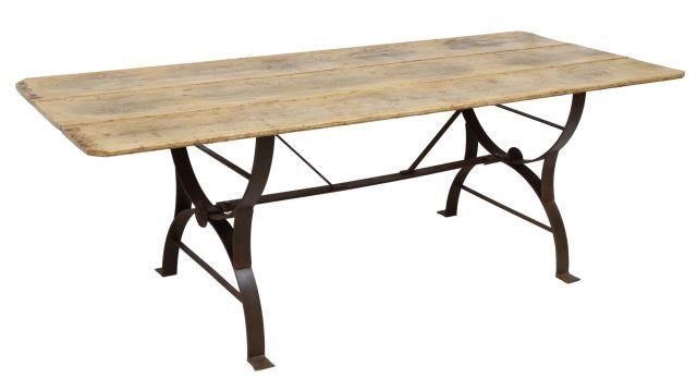 ENGLISH RUSTIC WAXED PINE IRON 359736