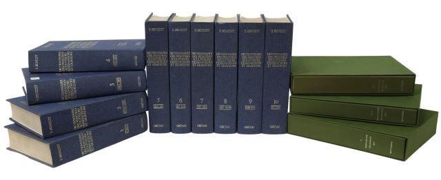 13 FRENCH LIBRARY SHELF BOOKS 359773