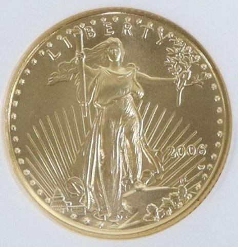 US HALF EAGLE 2006 GOLD $5 COIN