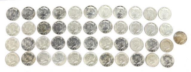 (45) U.S. KENNEDY HALF DOLLARS,