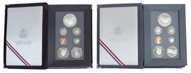  2 U S MINT PRESTIGE COIN SETS  359840