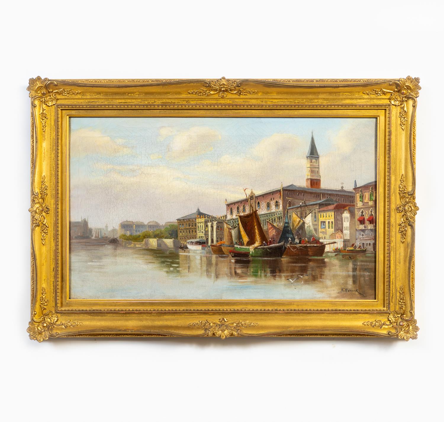 KARL KAUFMANN VENETIAN OIL ON 35984b