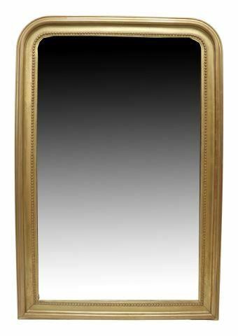 FRENCH CHARLES X GILTWOOD MIRROR,