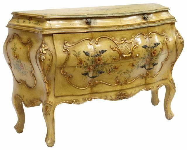 VENETIAN PARCEL GILT PAINT DECORATED 359940