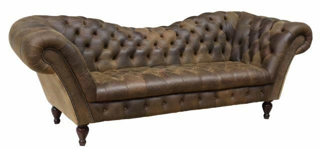 CONTEMPORARY CHESTERFIELD STYLE BUTTON-TUFTED