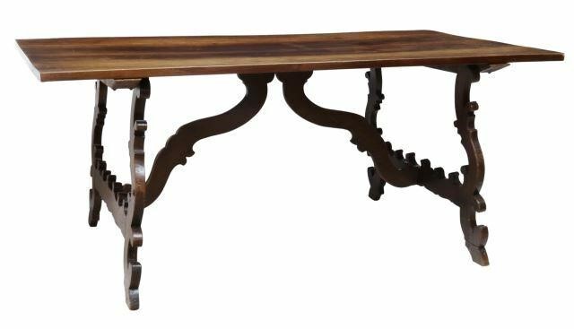 SPANISH BAROQUE STYLE WALNUT TABLESpanish 359955