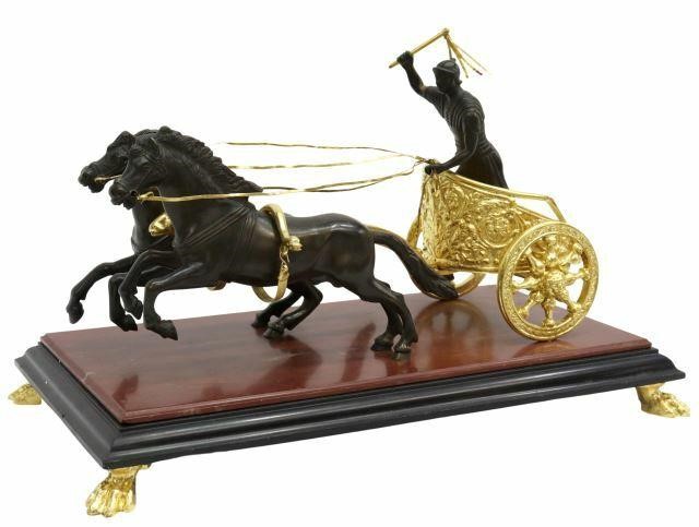 GRAND TOUR BRONZE MODEL OF A ROMAN 35996b