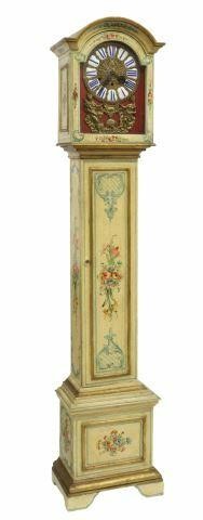 PAINT DECORATED LONGCASE CHIMING 35998f