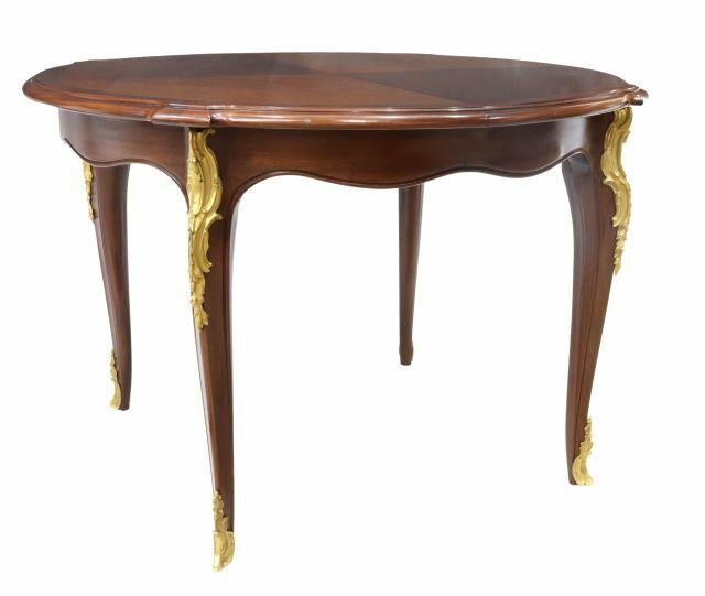 FRENCH LOUIS XV STYLE MAHOGANY