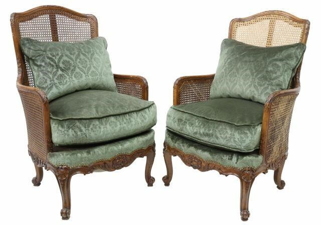 (2) FRENCH LOUIS XV STYLE DOUBLE