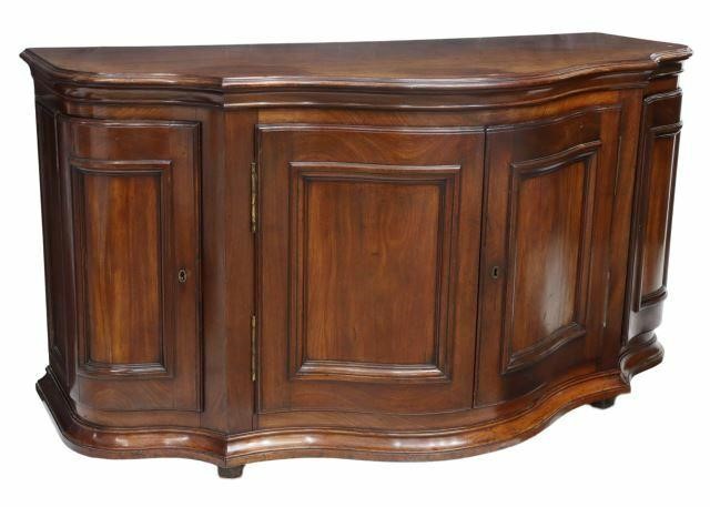 FRENCH MAHOGANY FOUR DOOR SIDEBOARD  3599f8