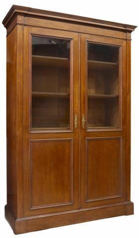 FRENCH EMPIRE STYLE MAHOGANY BOOKCASEFrench 3599ff