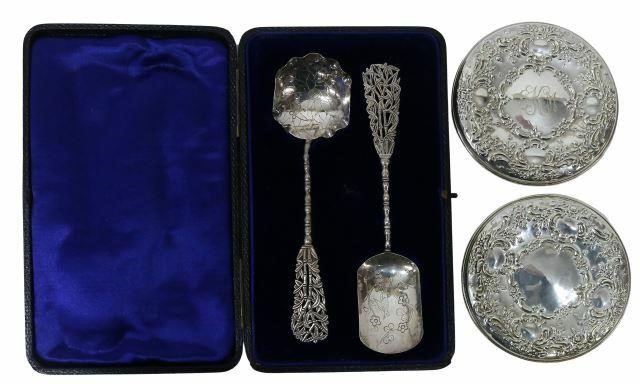  4 STERLING HAND MIRRORS CHINESE 359b23