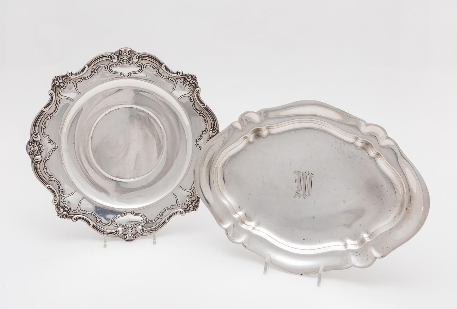 AMERICAN STERLING PLATE AND TRAY  359b53