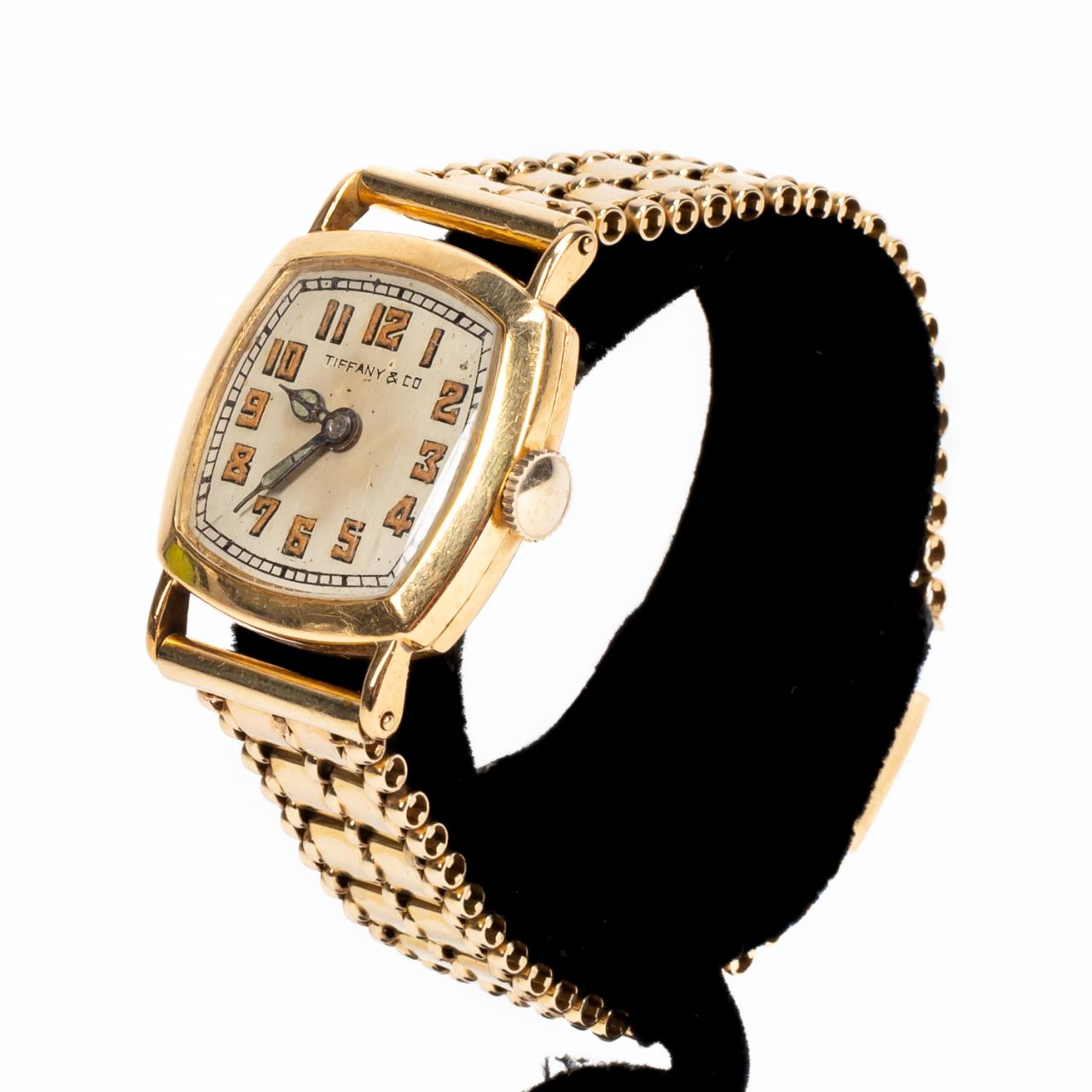 TIFFANY & CO. 14K YELLOW GOLD LADIES