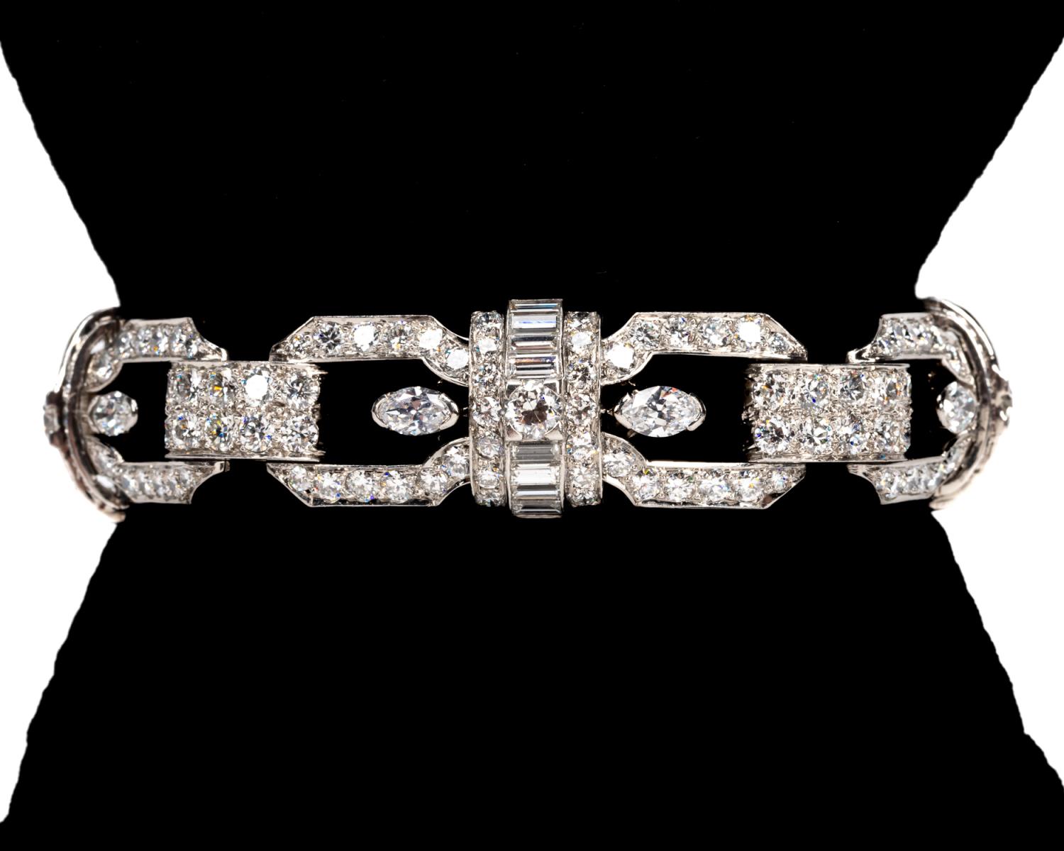 TIFFANY DECO PLATINUM DIAMOND 359b7b