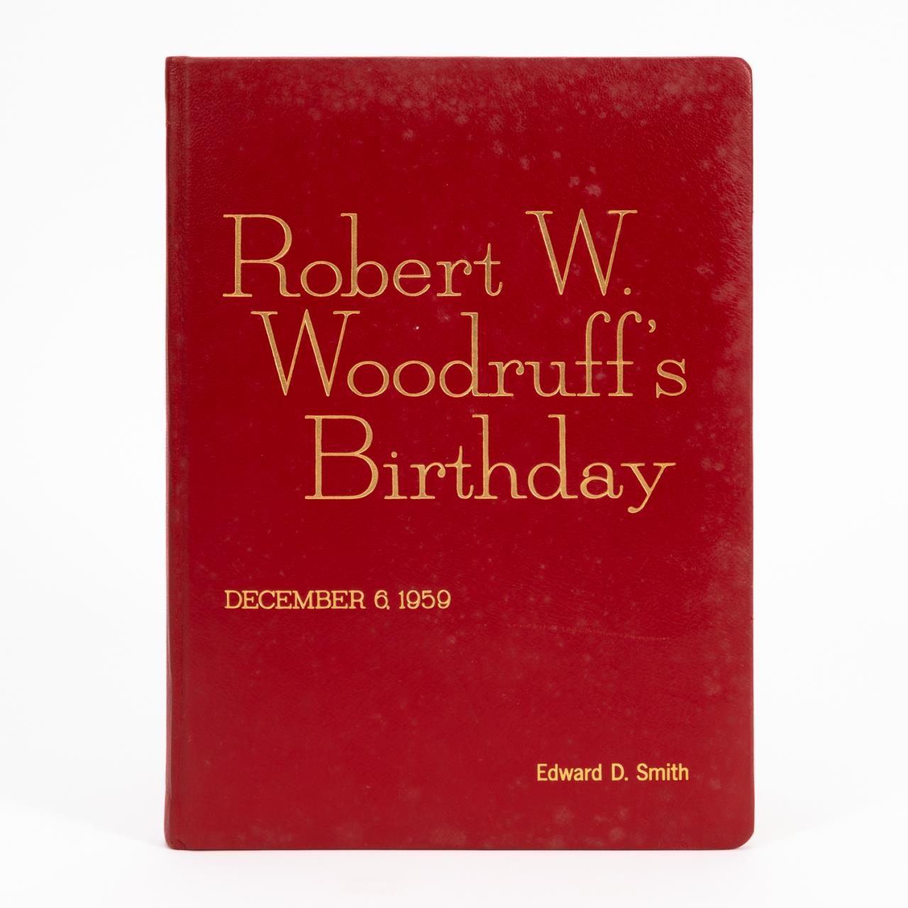 ROBERT W. WOODRUFFS BIRTHDAY BOOK,