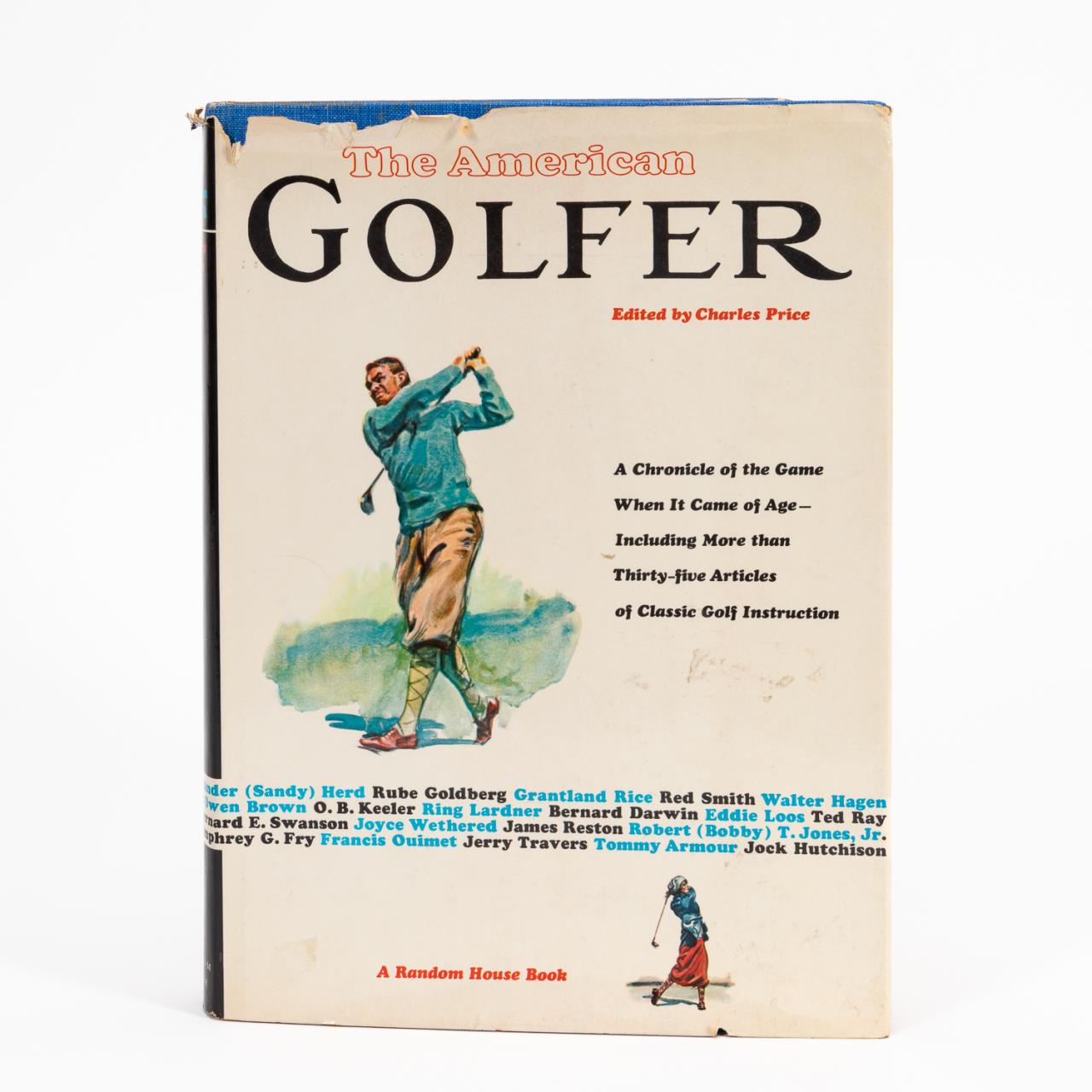 BOOK SIGNED BY BOBBY JONES "THE