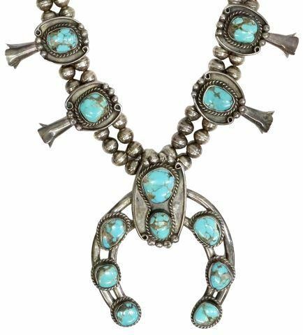 NATIVE AMERICAN TURQUOISE SQUASH 359c29