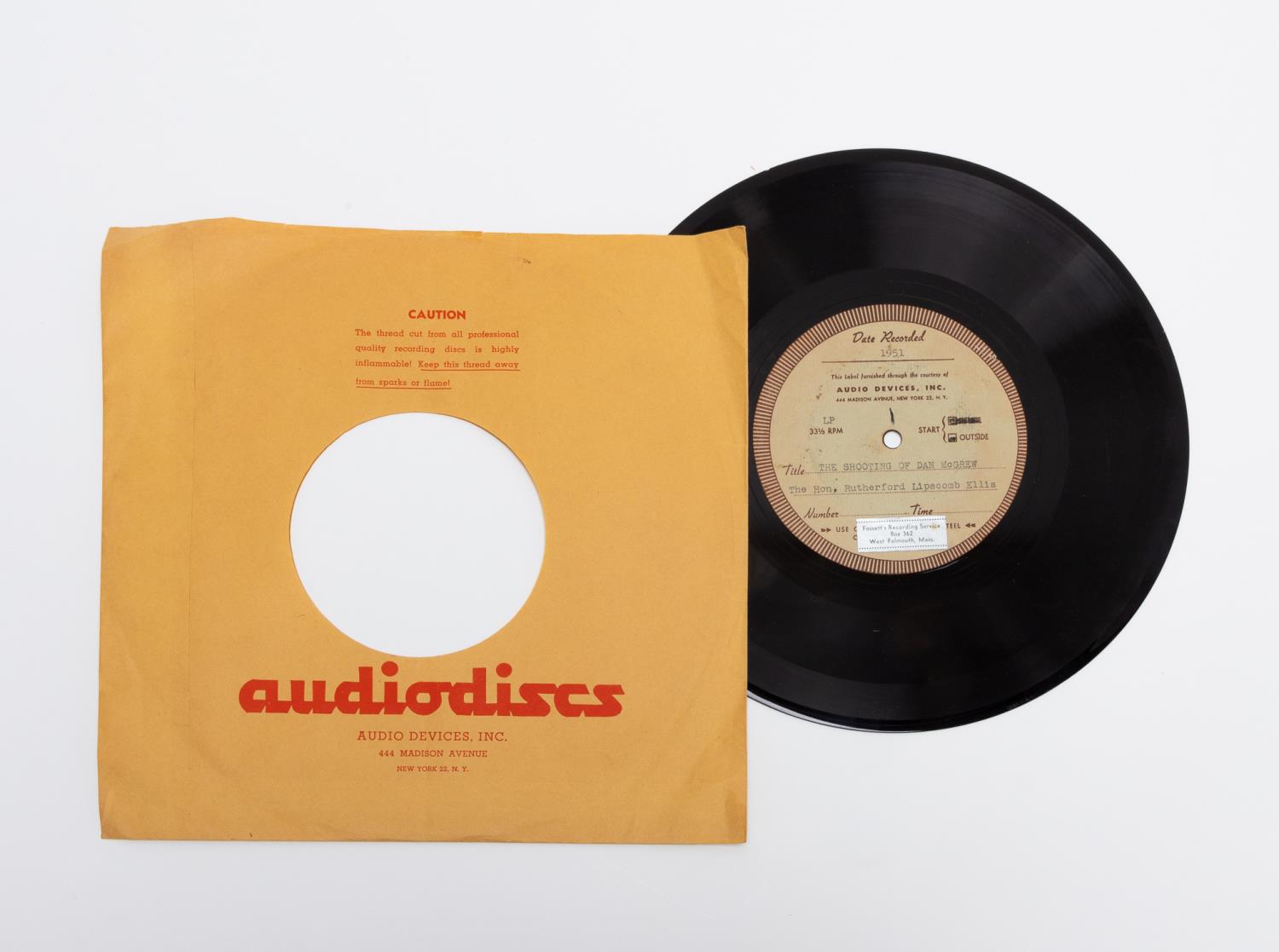 CUSTOM 1951 RECORD BY RUTHERFORD 359c69