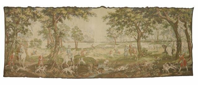 LARGE FRENCH JACQUARD TAPESTRY 359cfd