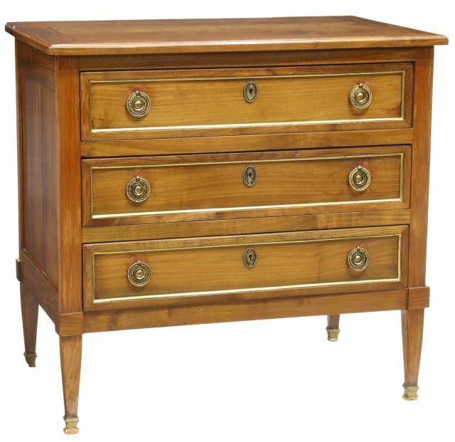 PETITE FRENCH LOUIS XVI STYLE FRUITWOOD 359d29