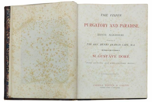 BOOK: DANTE PURGATORY & PARADISE