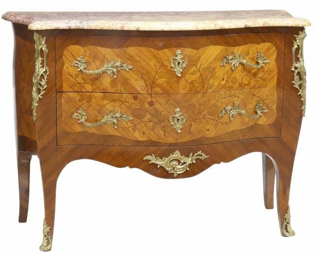 FRENCH LOUIS XV STYLE MARBLE TOP 359e39