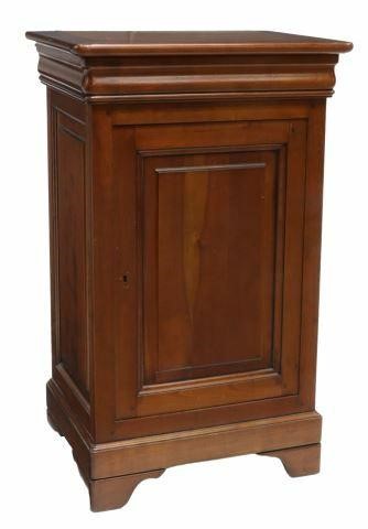 FRENCH FRUITWOOD BEDSIDE CABINETFrench