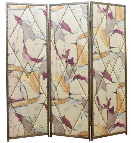 LARGE MODERN ABSTRACT FOLDING SCREEN