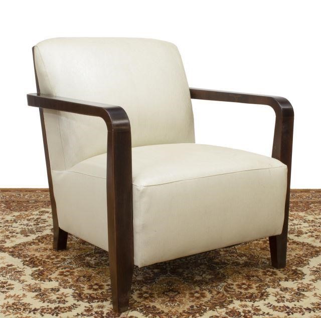 AMERICAN SAM MOORE WHITE UPHOLSTERED 35c5aa