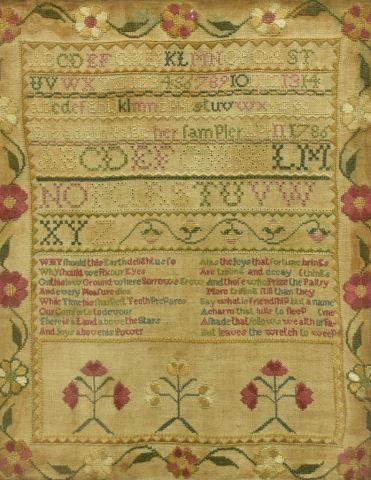 AMERICAN ELIZABETH PAGE 1786 NEEDLEPOINT 35c637